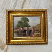 Bridge over still water